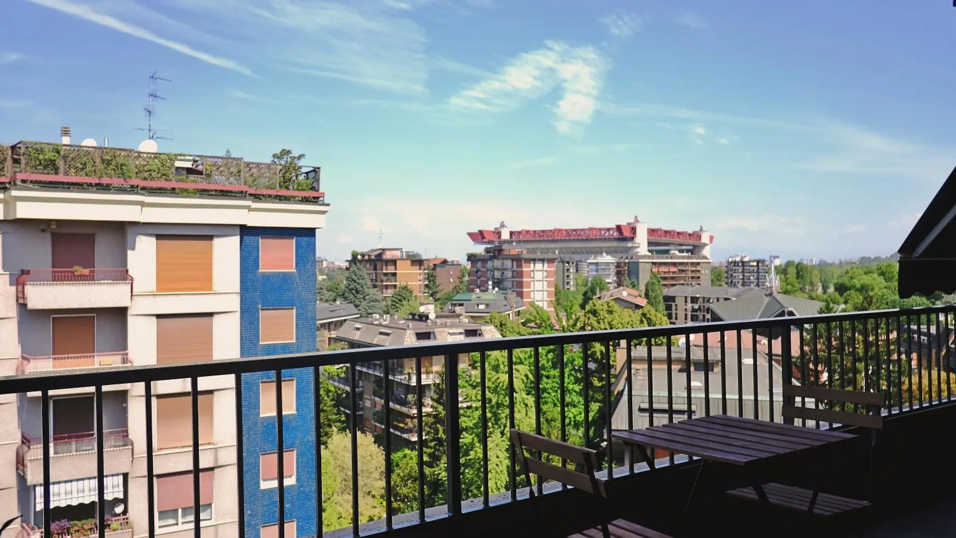 Bwr - Elegant Loft With Terrace, San Siro Apartment Milan